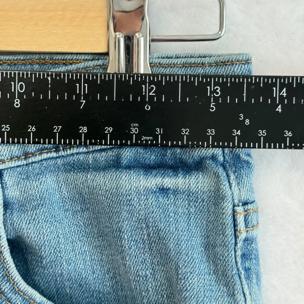 Wrangler Kids Jeans Light Wash‎ Straight Leg Adjustable Waist Size 14 Regular